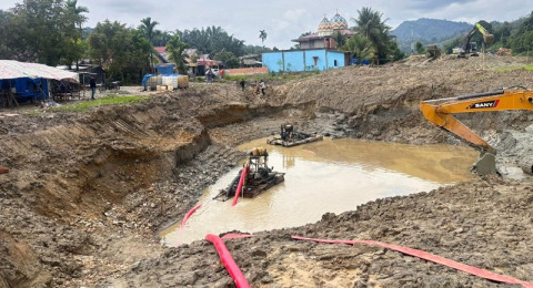 Gerebek Lokasi Tambang Ilegal, Polda Jambi Buru Pemodal dan Pemilik Alat Berat